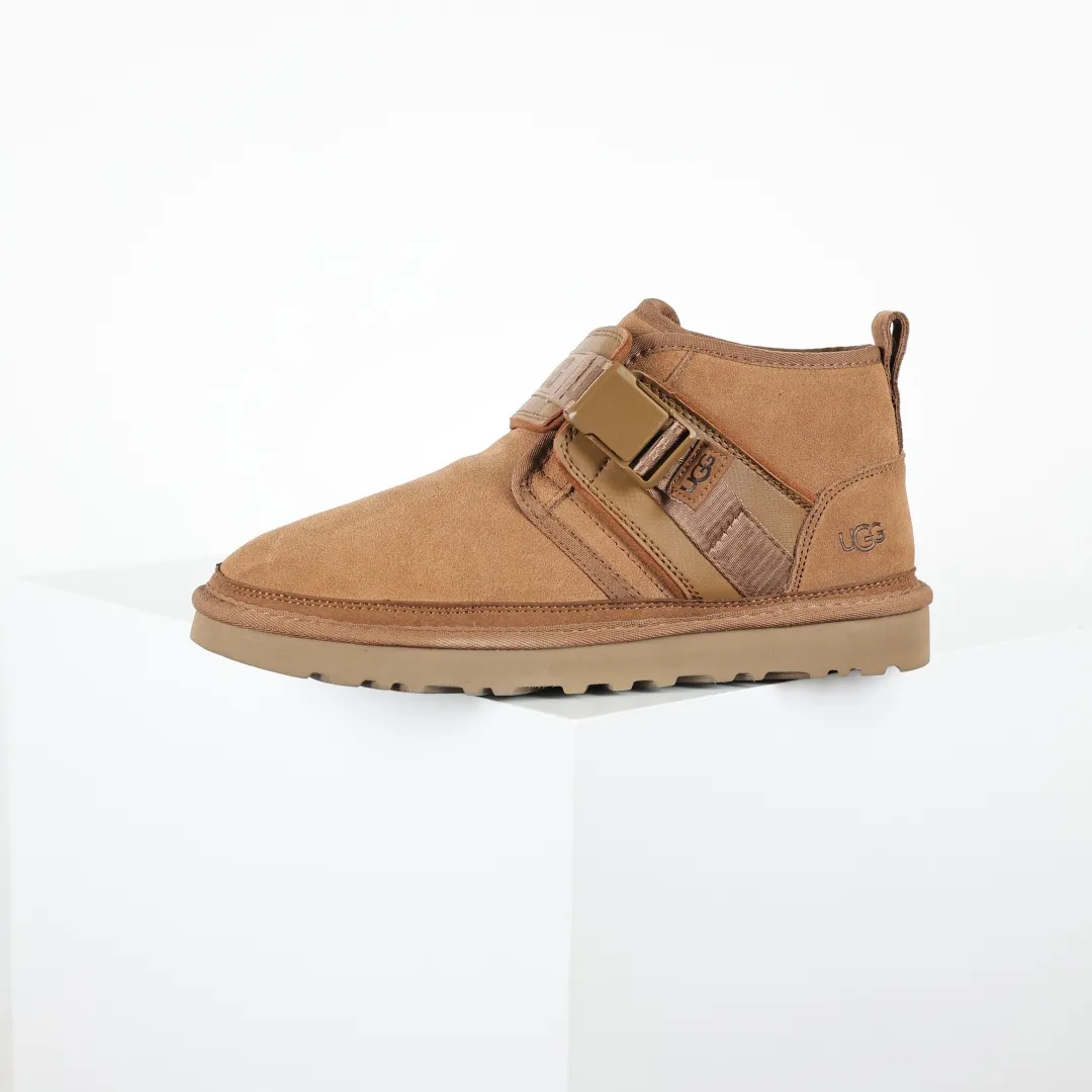 Copywriting price 💰660 Core recommendation Good price Platform foreign trade exclusive UGG Neumel Snapback men's snow boots 1118570 Foreign trade platform Z-exclusive high-end retail quality Produced by ten-year-old brand shoemaking foundry production line Pay attention to every detail Longfeng A-grade genuine sheep fur integrated Made in full compliance with the ZP process Size: 39 40 41 42 43 44